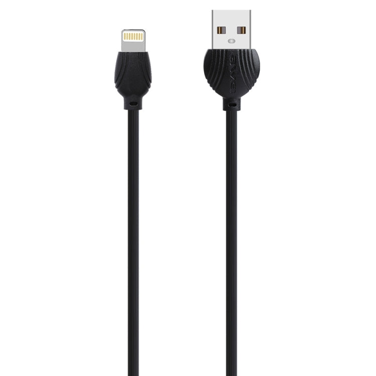 awei CL-63 2.5A 8 針充電+傳輸鋁合金數據線，長度：1米