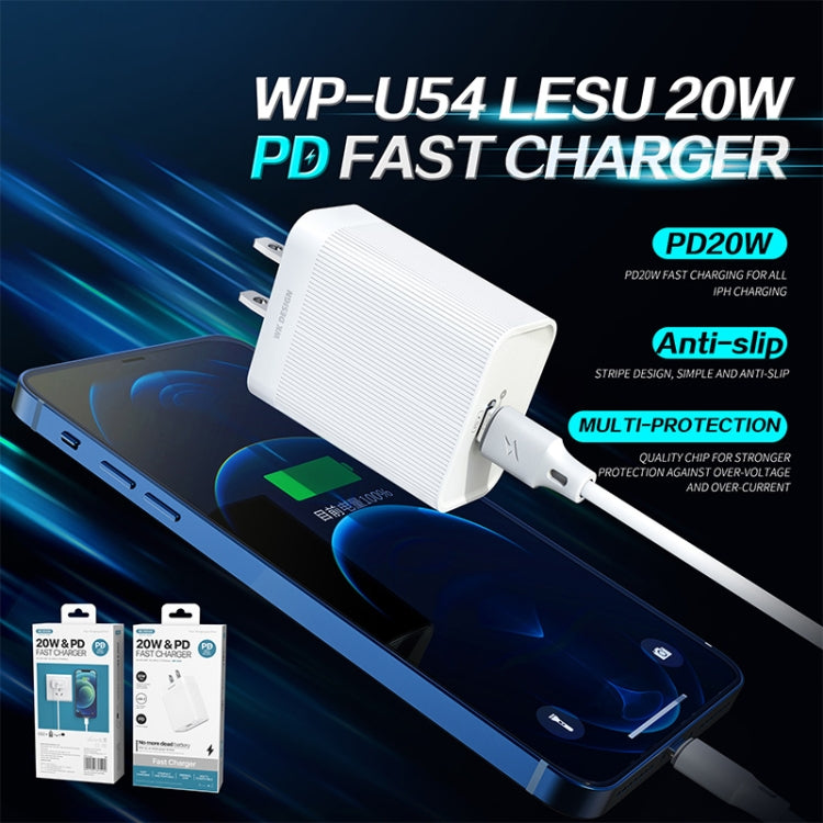 WK WP-U54 最大 20W Maxspeed PD 快充器
