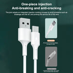 WK WDC-136 USB 轉 8 針 3A 快充數據線，USB 轉 8 針（黑色）、USB 轉 8 針（白色）