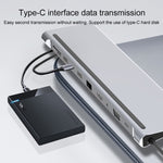 11合1 RJ45 + 87W PD + SD/TF + USBx3 + HDMI + VGA + 3.5mm AUX轉Type-C集線器轉接器，11合1