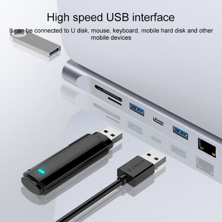 11合1 RJ45 + 87W PD + SD/TF + USBx3 + HDMI + VGA + 3.5mm AUX轉Type-C集線器轉接器，11合1