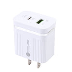 46-A2C2 20W PD + QC3.0 USB 多功能快速充電器，美規插頭，美規插頭