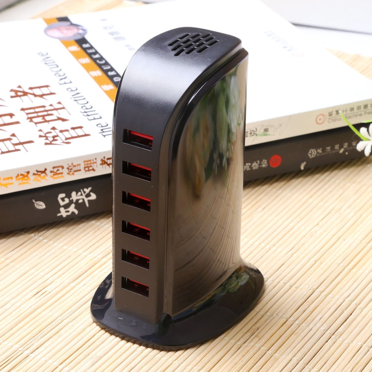 853L 30W 6 埠 USB 快充座智能充電器 AC100-240V
