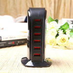 853L 30W 6 埠 USB 快充座智能充電器 AC100-240V