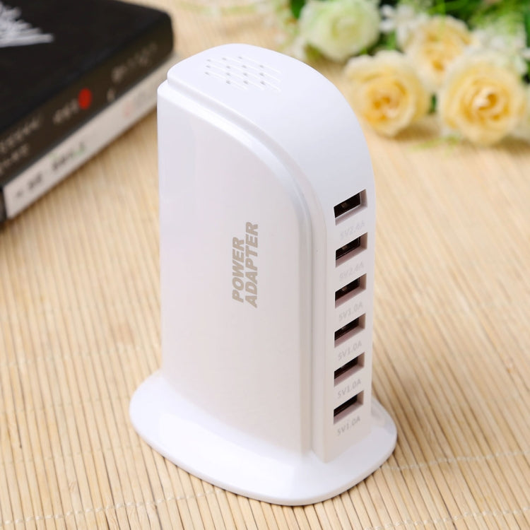 853L 30W 6 埠 USB 快充座智能充電器 AC100-240V