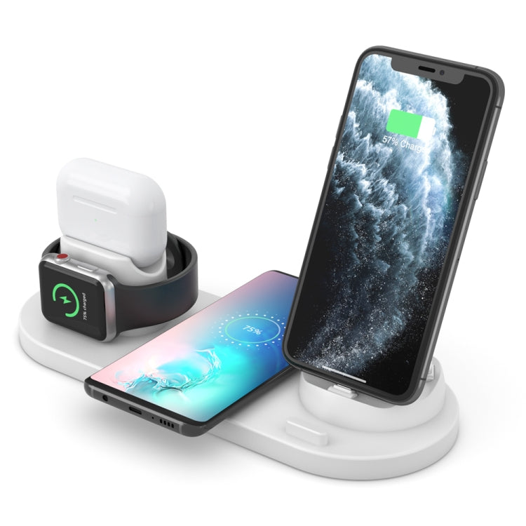 HQ-UD15 升級版 6 合 1 無線充電器，適用 iPhone、Apple Watch、AirPods 及其他 Android 手機