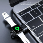 K02 通用便攜磁吸無線充電器，適用於 Apple Watch Series 6 / 5 / SE / 4 / 3 / 2 / 1