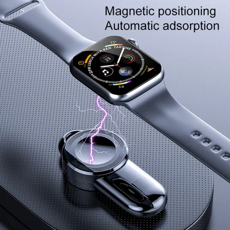 K02 通用便攜磁吸無線充電器，適用於 Apple Watch Series 6 / 5 / SE / 4 / 3 / 2 / 1