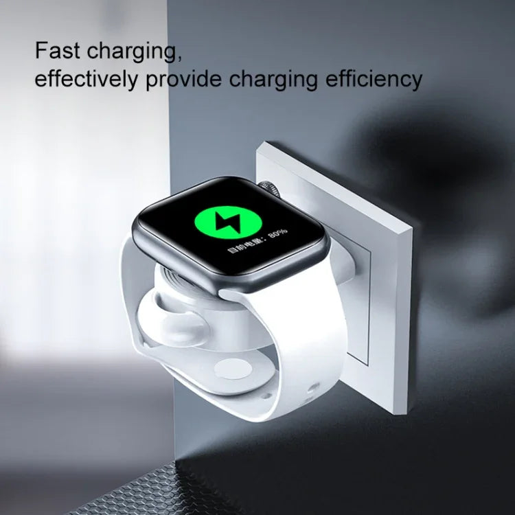 K02 通用便攜磁吸無線充電器，適用於 Apple Watch Series 6 / 5 / SE / 4 / 3 / 2 / 1