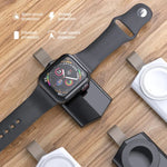 K03 通用便攜磁吸無線充電器，適用於 Apple Watch Series 6 / 5 / SE / 4 / 3 / 2 / 1
