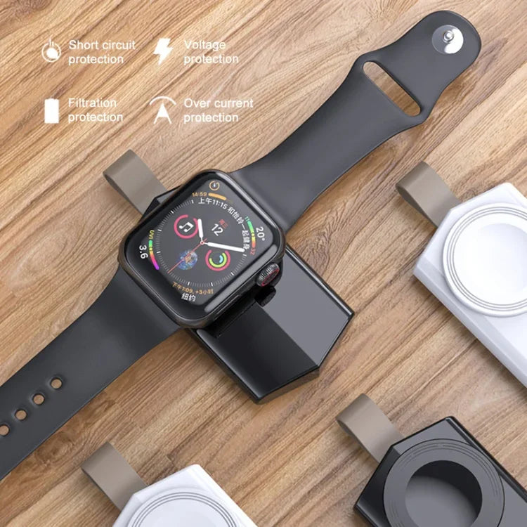 K03 通用便攜磁吸無線充電器，適用於 Apple Watch Series 6 / 5 / SE / 4 / 3 / 2 / 1