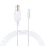 1米 8 針轉 Type-B 公頭鋼琴／電子鋼琴線 MIDI 線轉接器，8 針