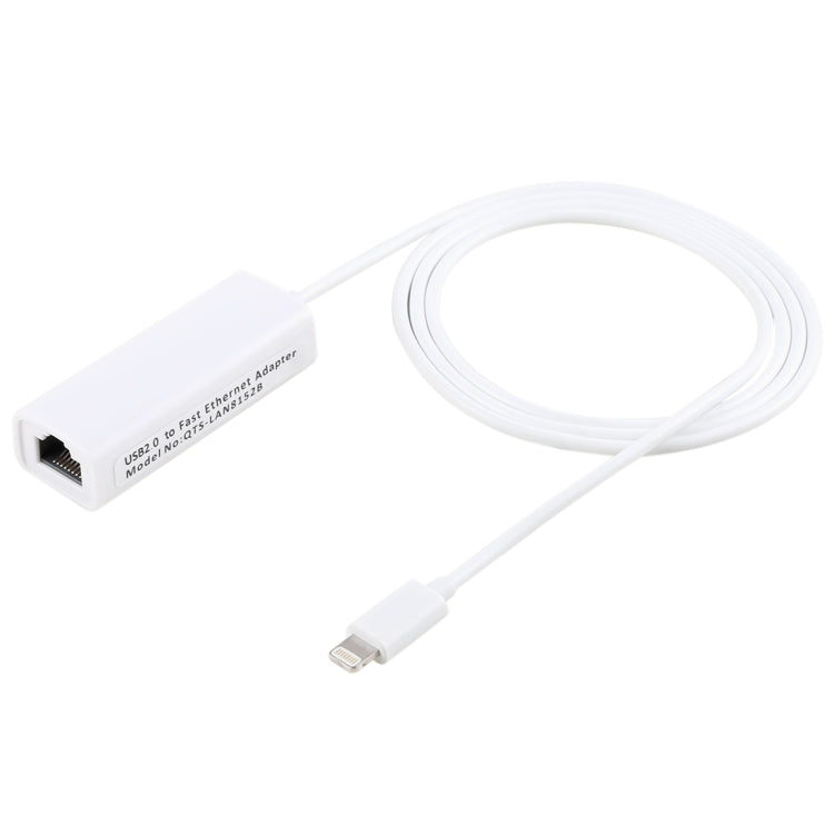 QTS-LAN8152B 1米 8 針轉 RJ45 乙太網路 LAN 網路轉接線