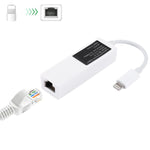 NK107A1 8 針轉 RJ45 乙太網路 LAN 網路轉接線，適用 iPhone／iPad 系列，總長度：16公分