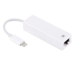 NK107A1 8 針轉 RJ45 乙太網路 LAN 網路轉接線，適用 iPhone／iPad 系列，總長度：16公分