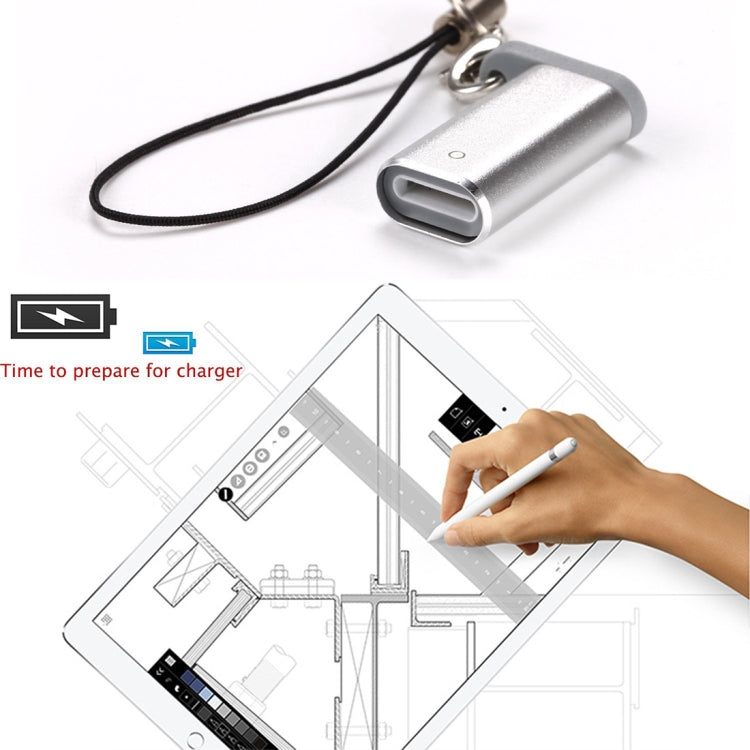 鋁合金外殼 Apple Pencil 充電轉接器，適用於 iPad Pro