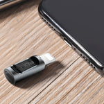 ROCK 2.1A便攜USB-C/Type-C轉8針音頻轉換耳機轉接器