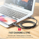 ROCK 2.1A便攜USB-C/Type-C轉8針音頻轉換耳機轉接器