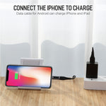 ROCK 2.1A便攜USB-C/Type-C轉8針音頻轉換耳機轉接器