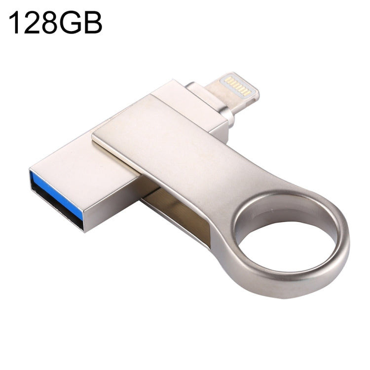 RQW-10D 2 合 1 USB 2.0 與 8 針 128GB 隨身碟, RQW-10D