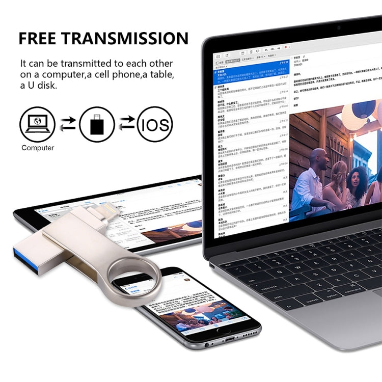 RQW-10D 2 合 1 USB 2.0 與 8 針 16GB 隨身碟，RQW-10D