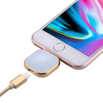 RQW-18S 8 針 128GB 多功能隨身碟附 USB / Micro USB 轉 Micro USB 線，RQW-18S 金色