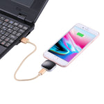 RQW-18S 8 針 16GB 多功能隨身碟附 USB / Micro USB 轉 Micro USB 線，RQW-18S 黑色、RQW-18S 金色