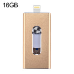 RQW-02 3 合 1 USB 2.0、8 針及 Micro USB 16GB 隨身碟，RQW-02 銀色、RQW-02 黑色、RQW-02 金色、RQW-02 藍色、RQW-02 紅色