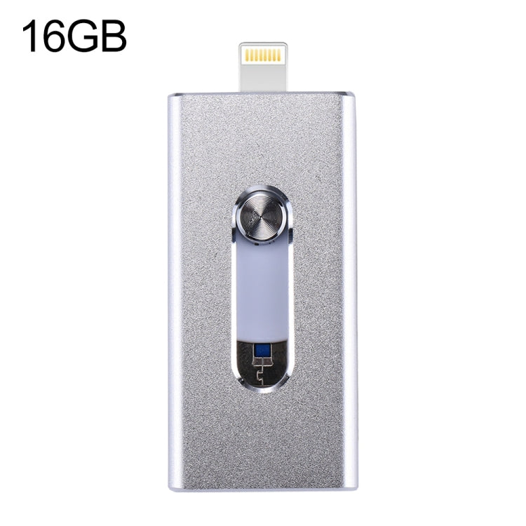 RQW-02 3 合 1 USB 2.0、8 針及 Micro USB 16GB 隨身碟，RQW-02 銀色、RQW-02 黑色、RQW-02 金色、RQW-02 藍色、RQW-02 紅色