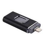 easyflash RQW-01B 3 合 1 USB 2.0 & 8 Pin & Micro USB 16GB 隨身碟，RQW-01B 黑色、RQW-01B 金色、RQW-01B 玫瑰金、RQW-01B 銀色