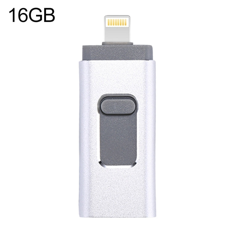 easyflash RQW-01B 3 合 1 USB 2.0 & 8 Pin & Micro USB 16GB 隨身碟，RQW-01B 黑色、RQW-01B 金色、RQW-01B 玫瑰金、RQW-01B 銀色