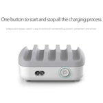 ORICO DUK-5P 40W 5 埠 USB 智能充電站附手機和平板支架，歐規插頭
