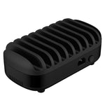 ORICO DUK-10P 120W 10 埠 USB 智能充電站附手機和平板支架，歐規插頭，歐規插頭（黑色），歐規插頭（白色），美規插頭（黑色），美規插頭（白色），英規插頭（黑色），英規插頭（白色），澳規插頭（黑色），澳規插頭（白色）