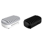 ORICO DUK-10P 120W 10 埠 USB 智能充電站附手機和平板支架，歐規插頭，歐規插頭（黑色），歐規插頭（白色），美規插頭（黑色），美規插頭（白色），英規插頭（黑色），英規插頭（白色），澳規插頭（黑色），澳規插頭（白色）