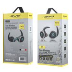 AWEI T1 運動耳機 IPX4 防水無線藍牙 V4.2 立體聲耳機，支援 TWS，T1