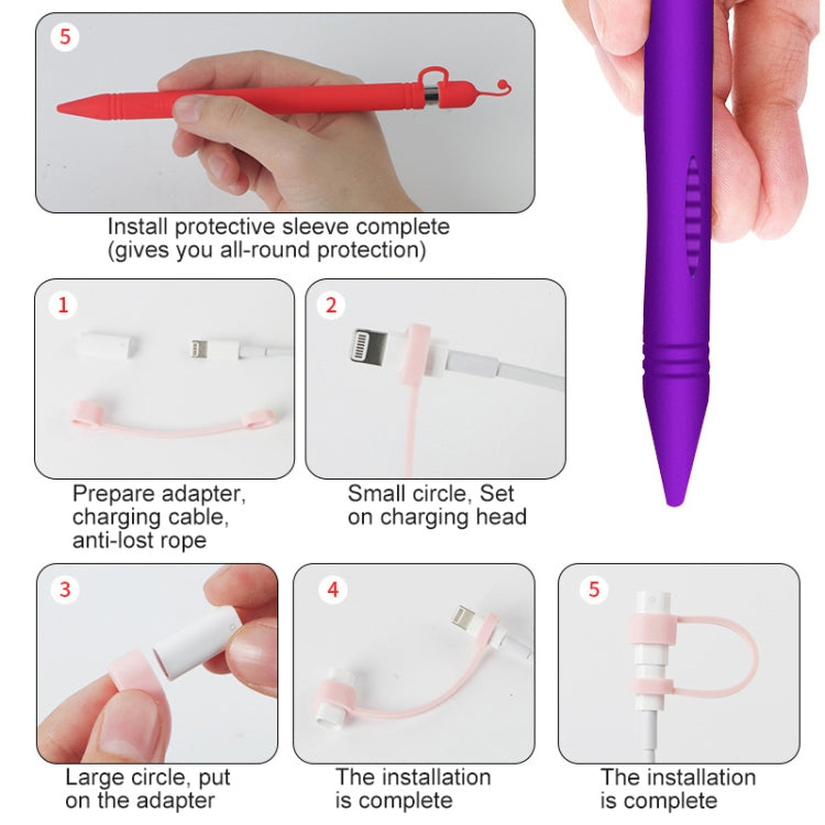 Apple 筆蓋防丟保護套，適用於 Apple Pencil