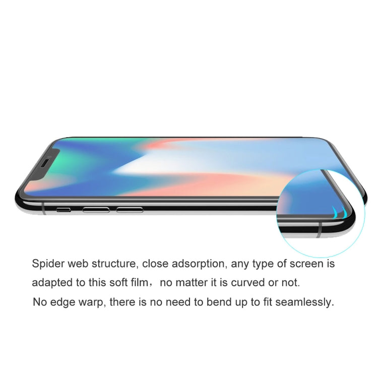 ENKAY Hat-Prince 0.1mm 3D 全螢幕防爆水凝膜，適用於 iPhone XS Max，TPU+TPE+PET 材質，iPhone XS Max