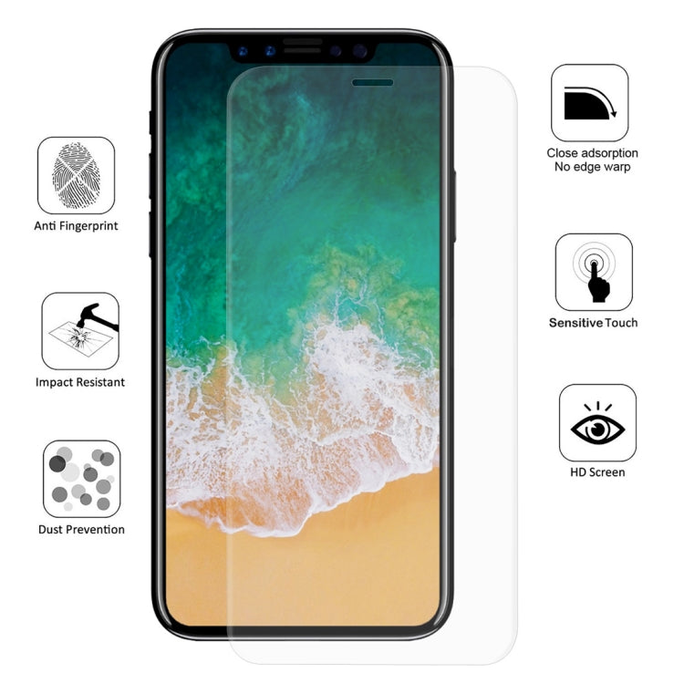 ENKAY Hat-Prince 0.1mm 3D 全螢幕防爆水凝膜，適用於 iPhone XS Max，TPU+TPE+PET 材質，iPhone XS Max