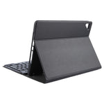 適用於iPad Pro 9.7 / 9.7吋 2017 / 9.7 2018 / Air / Air 2 IP071 可分離ABS智慧藍牙鍵盤+荔枝紋橫翻皮革平板保護套，適用於iPad Pro 9.7 / 9.7吋 2017 / 9.7 2018 / Air / Air 2、iPad Pro 9.7吋