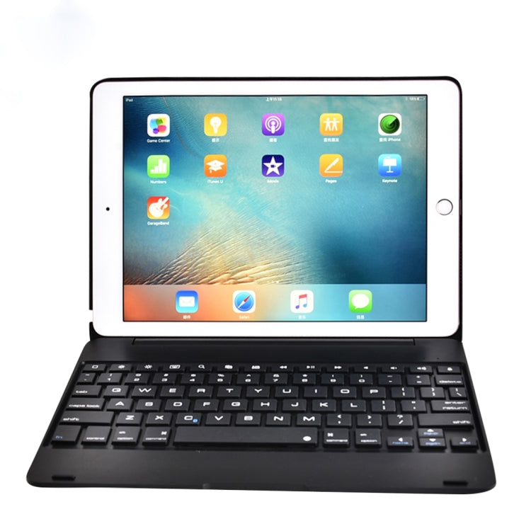 適用於iPad Pro 9.7吋 / iPad Air 2 橫翻平板保護套+藍牙鍵盤