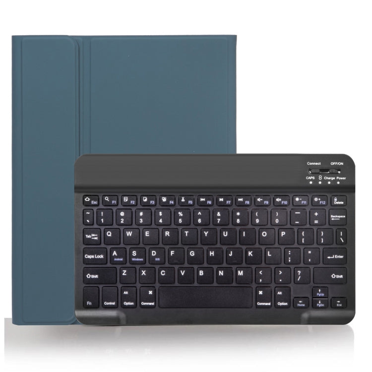 X-11B 素面紋理可拆式藍牙鍵盤平板保護套，適用於iPad Pro 11吋 2020 / 2018，帶筆槽，黑色鍵盤