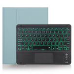 X-11BCS 皮革素面紋理可拆式藍牙鍵盤平板保護套，適用於 iPad Pro 11 吋 2020 / 2018，附觸控板、筆槽及背光