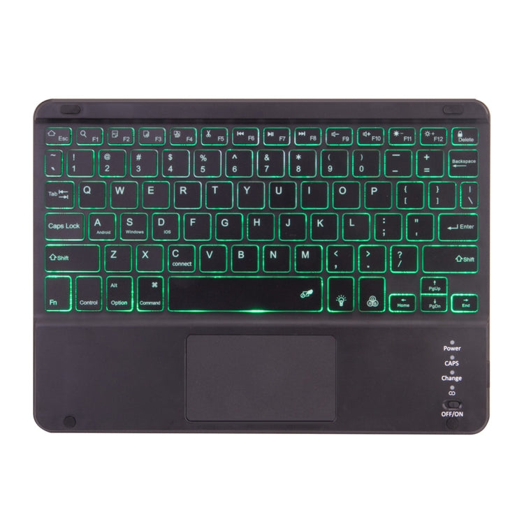 X-11BCS 皮革素面紋理可拆式藍牙鍵盤平板保護套，適用於 iPad Pro 11 吋 2020 / 2018，附觸控板、筆槽及背光