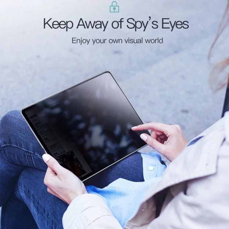 適用於 iPad 第十代 10.9 2022 0.33mm 9H 2.5D 隱私防爆鋼化玻璃膜