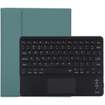 TG97BC 可拆式藍牙黑色鍵盤 + 超細纖維皮革平板保護套，適用於iPad 9.7吋，附觸控板、筆槽及筆架，TG97BC