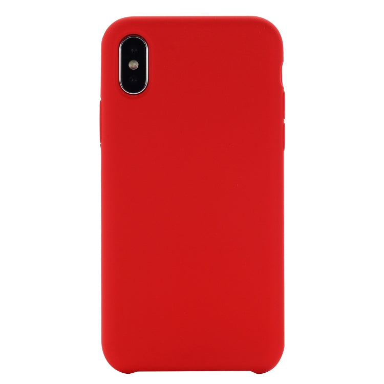 For iPhone XR Four Corners Full Coverage Liquid Silicone Case, For XR, XR