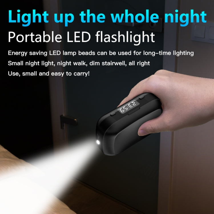 A13 TWS CVC8.0 與 DSP 雙重降噪觸控藍牙耳機，配備充電盒，支援 LED 數字顯示、時鐘、手電筒、高清通話、Siri 及行動電源，A13