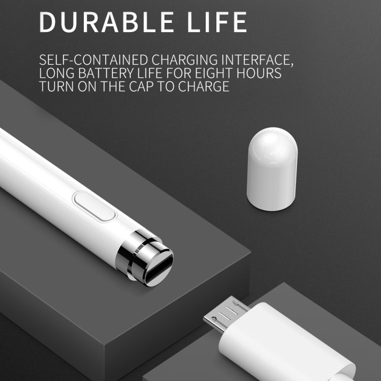 JOYROOM JR-K811 卓越系列 Micro USB 可充電主動電容式觸控筆，帶磁性筆蓋，兼容 Android 與 IOS