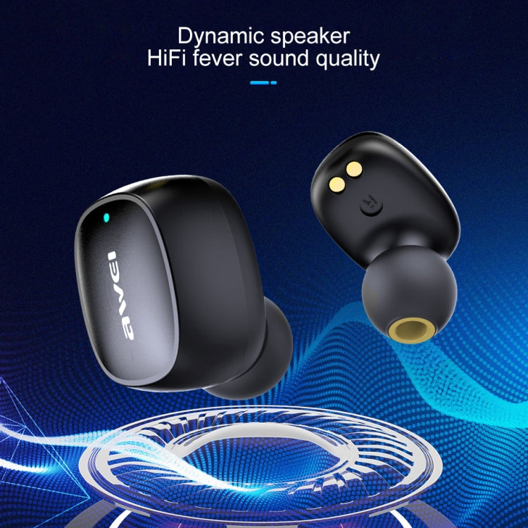 awei T13 TWS 藍牙 V5.0 真無線運動耳機附充電盒