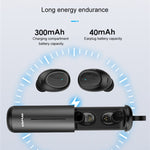 awei T55 TWS 藍牙 V5.0 真無線運動耳機，附便攜充電盒